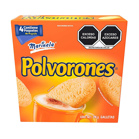 Galleta Marinela Polvorones 296Gr