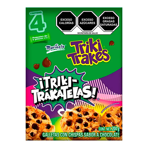 Galleta Marinela Triki-Trakes 204Gr