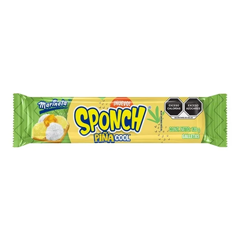 Galleta Marinela 120Gr Sponch Piña Cool