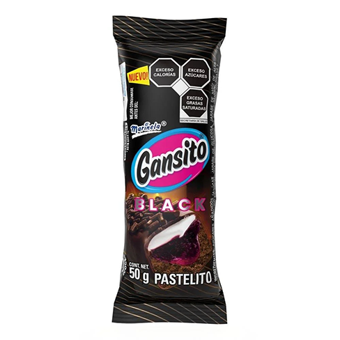 Pastelito Marinela Gansito 50Gr Black                       