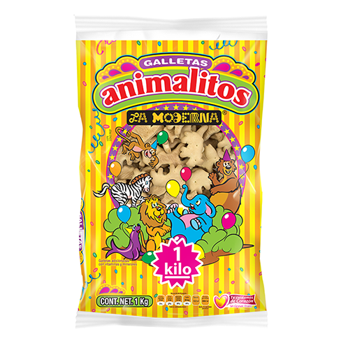 Galleta Moderna Animalitos 1Kg