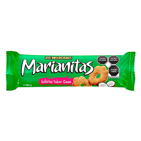 Galleta Moderna Marianitas 185Gr Coco
