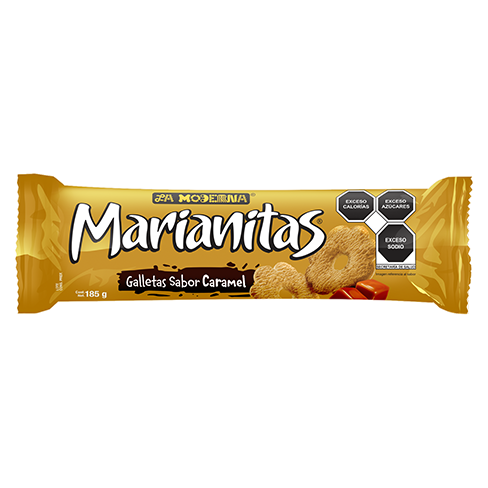Galleta Moderna Marianitas 185Gr Caramel