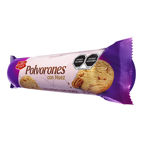 Galleta Moderna Polvorones 210Gr Nuez