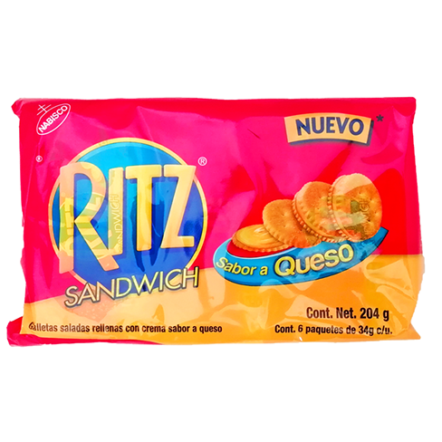 Galleta Nabisco 108Gr Ritz Queso