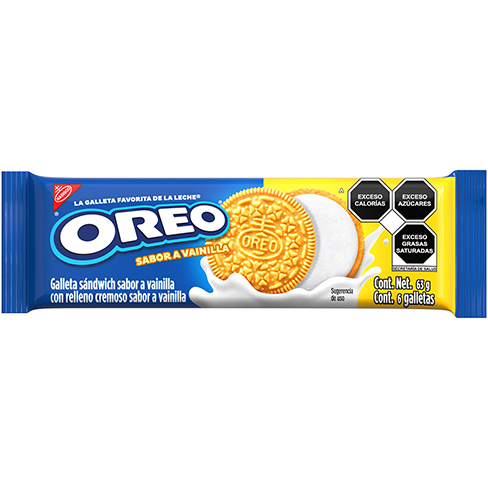 Galleta Nabisco Oreo 68.4Gr Vainilla                                                                