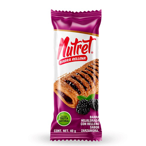 Galleta Nutret Barra 32Gr Zarzamora                                                                 