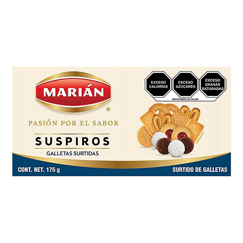 Galleta Marian Surtido 175Gr Suspiros                                                               