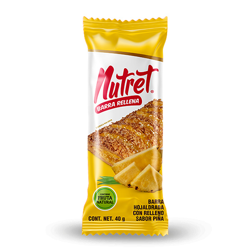 Galleta Nutret Barra 40Gr Piña
