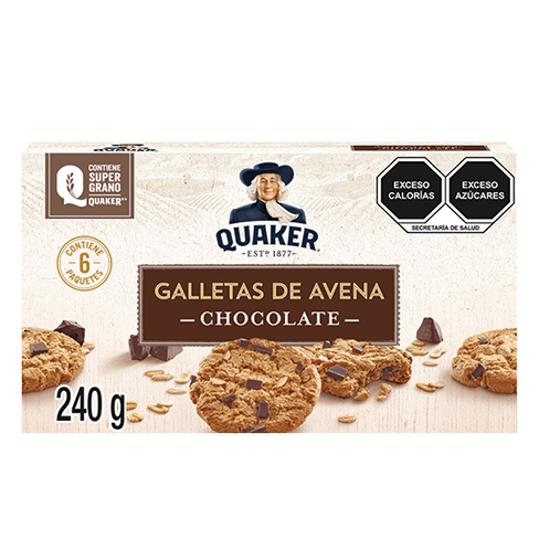 Galleta Quaker 240Gr Chocolate