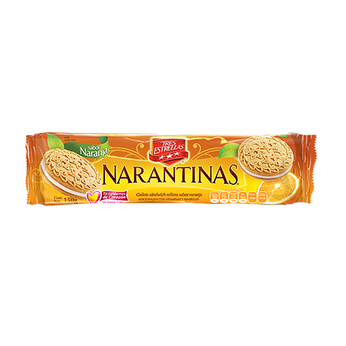 Galleta Tres Estrellas Narantinas 150Gr