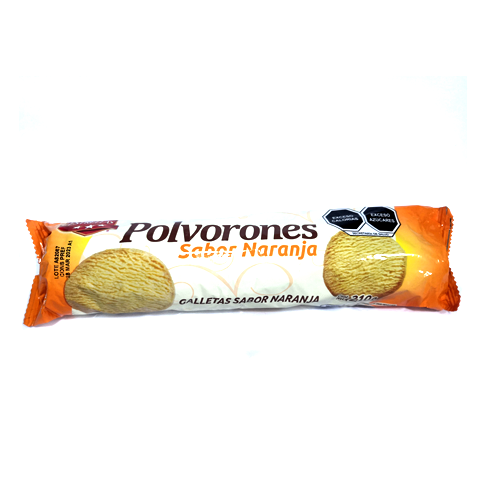 Galleta Tres Estrella Polvorones 210Gr Naranja