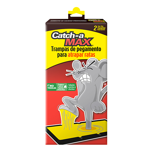 Trampa Catch A Max 2Pz Pega Ratas Grande Ac                                                         
