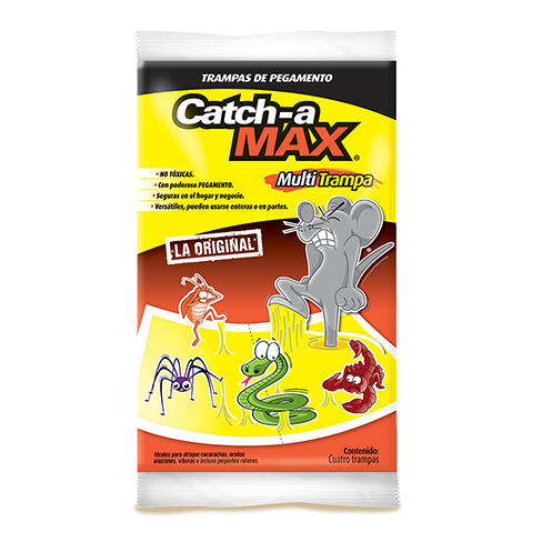 Multi Trampa Catch A Max 4Pz Pegamento Chica Ac                                                     