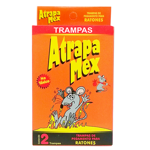 Trampa Atrapamex 2Pz Pegamento Para Ratones Tr21                                                    