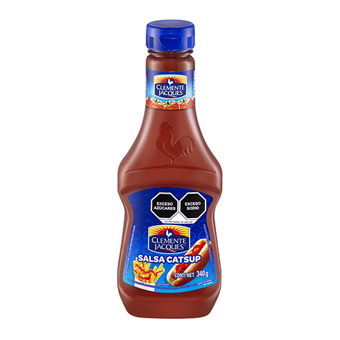 Salsa Catsup Clemente Jacques 340Gr Sque