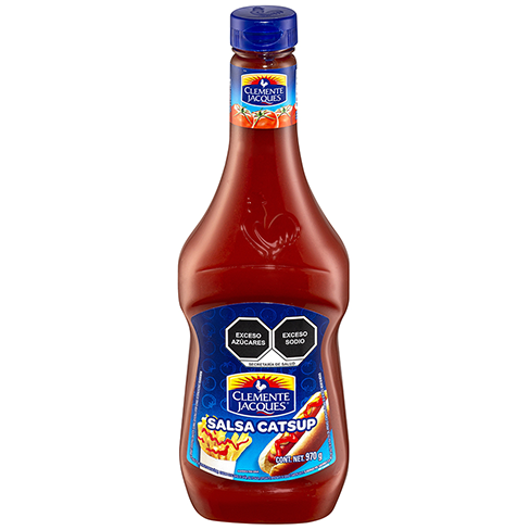 Salsa Catsup Clemente Jacques 970Gr Squeez                                                          