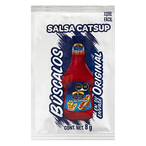Salsa Catsup Clemente Jacques 20Pz (8Gr)                                                            