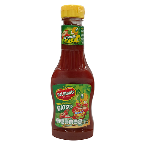 Salsa Catsup Del Monte 320Gr Squeez                                                                 