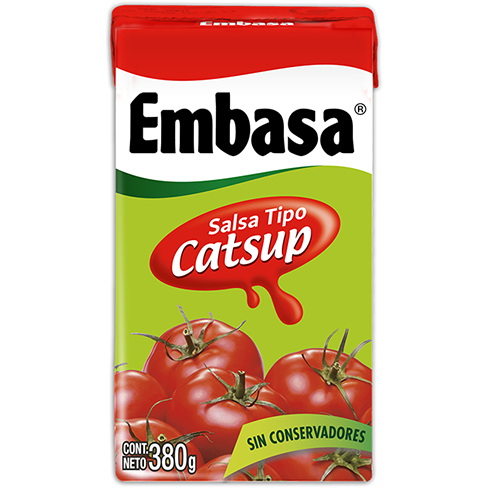 Salsa Catsup Embasa 380Gr                                                                           