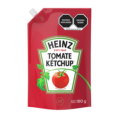 Salsa Ketchup Heinz 180Gr Doy Pack