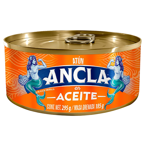 Atun Ancla 295Gr Aceite Aleta Amarilla                                                              