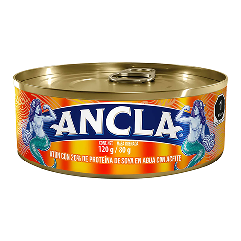 Atun Ancla 120Gr Aceite 20% Proteina De 