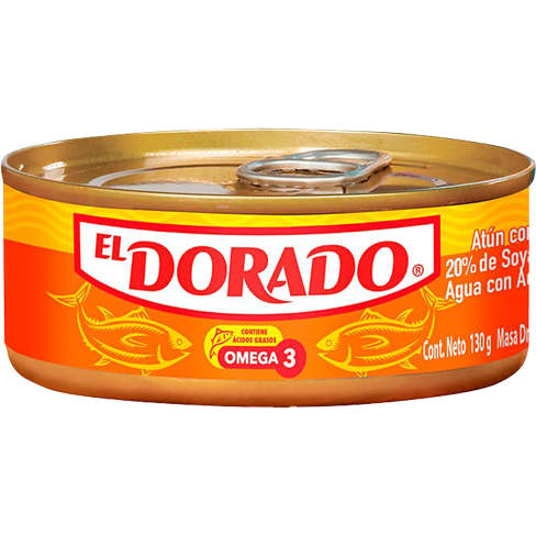 Atun Dorado 130Gr Aceite 20% De Soya