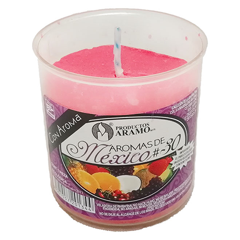 Veladora De Plastico Ecologica 30Hrs 1Pz Con Aroma                                                  