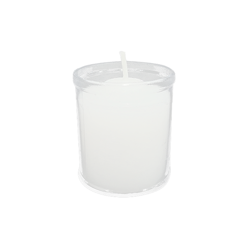 Veladora De Plastico Luz Eterna 1Pz 30Horas                                                         