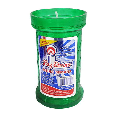 Veladora Luz Eterna 1Pz Decada C/aroma