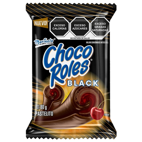 Pastelito Marinela Chocoroles 80Gr Black                    