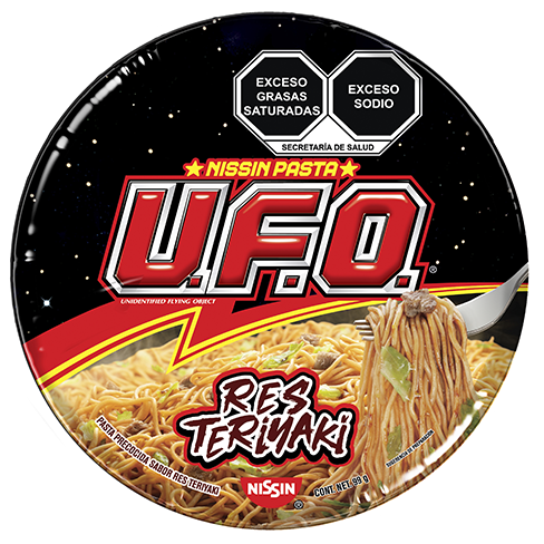 Sopa Instantanea Nissin 99-102Gr U.f.o Res Teriyaki Ac