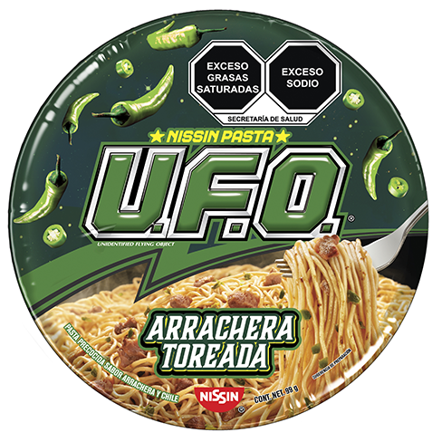 Sopa Instantanea Nissin 99Gr U.f.o Arrachera Toreada Ac                                             