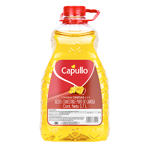 Aceite Comestible Capullo 3.7Lt Canola                                                              