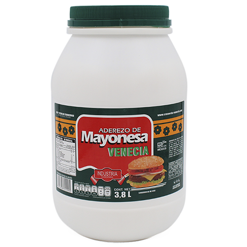 Aderezo De Mayonesa Venecia 3.7Kg