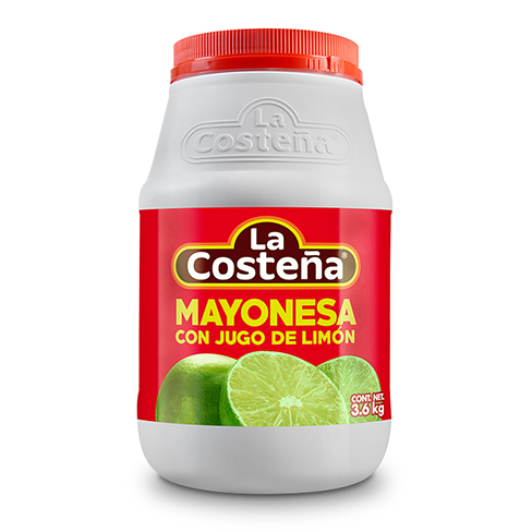 Mayonesa La Costeña 3.6Kg Con Limon                                                                 