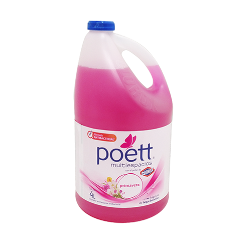 Limpiador Poett 4Lt Flores De Primavera