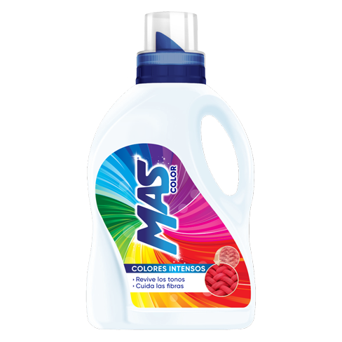 Detergente Liquido Mas Color 4.65Lt Renovacion 3D