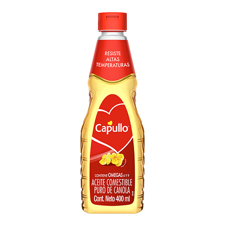 Aceite Comestible Capullo 400Ml Canola                                                              