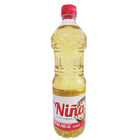 Aceite Comestible La Niña 800Ml Mixto