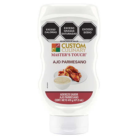 Aderezo Master´s Touch 470Gr Ajo Parmesano