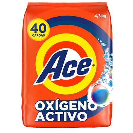Detergente Ace 4.320Kg Regular