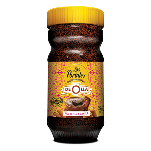 Café Los Portales D/olla 170Gr Piloncillo Y Canela Fco      