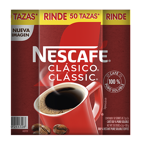 Nescafe Clasico 50Pz Sobre                                                                          
