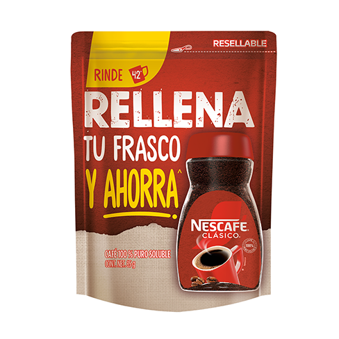 Nescafe Clasico 85Gr Doy Pack