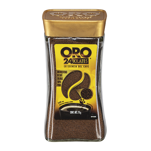 Cafe Oro 75Gr Soluble 24 Kilates                                                                    