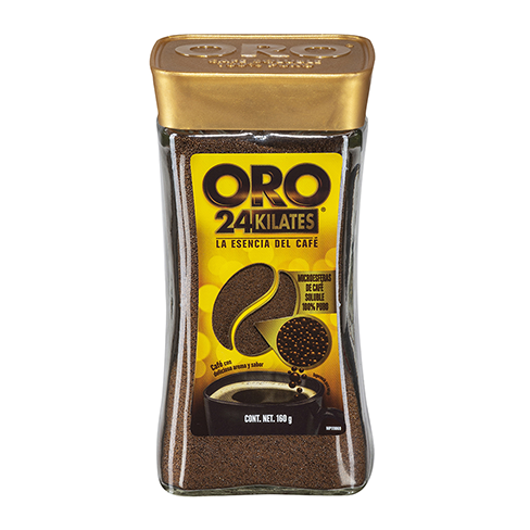 Cafe Oro 160Gr Soluble 24 Kilates                                                                   