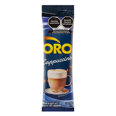 Cafe Oro 16Gr Sol. Cappuccino