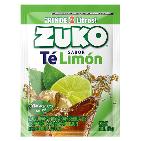 Bebida  Zuko 13Gr Te Negro Limon
